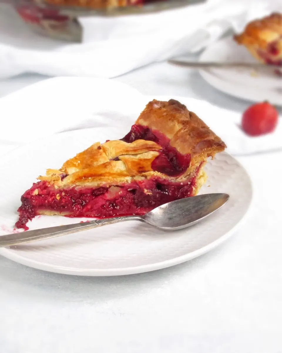 blackberry raspberry pie