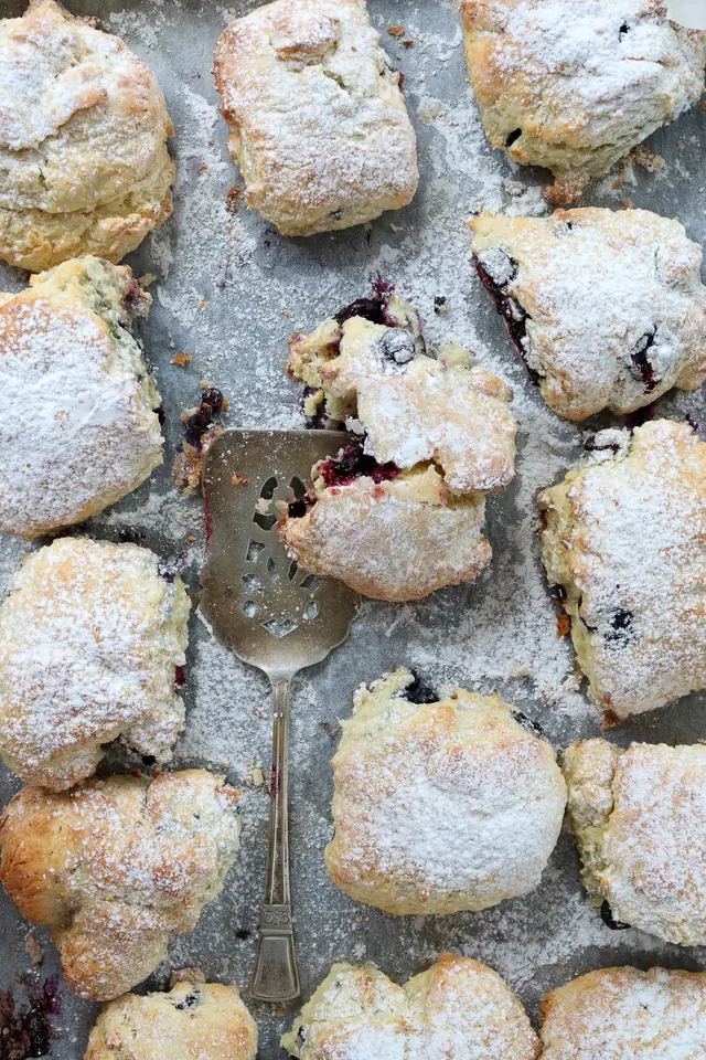 Blueberry Nutmeg Scones
