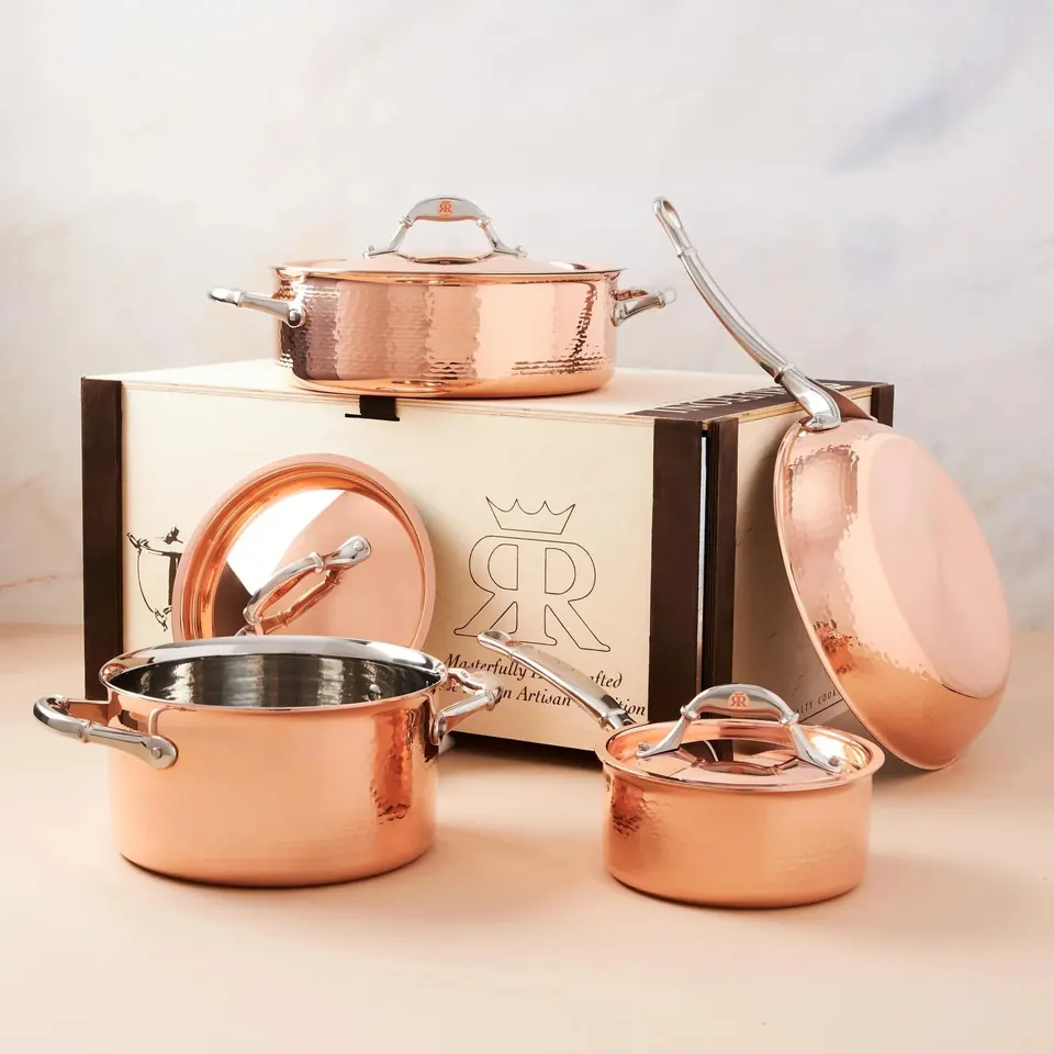 real copper cookware