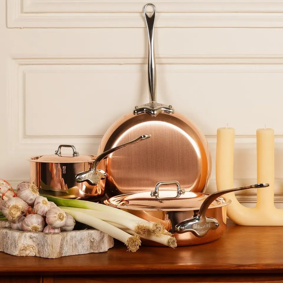 real copper cookware