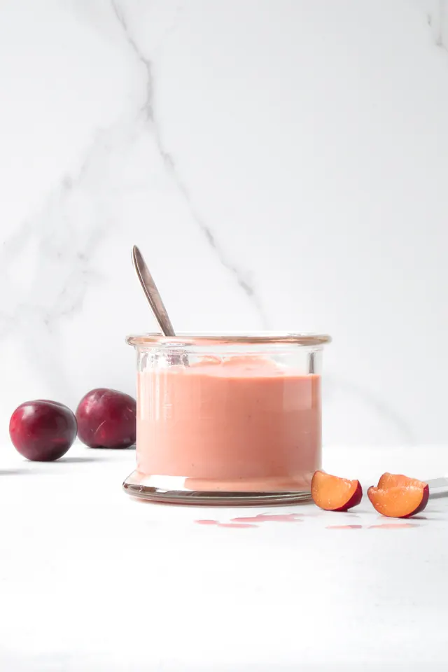 Fresh Plum Curd