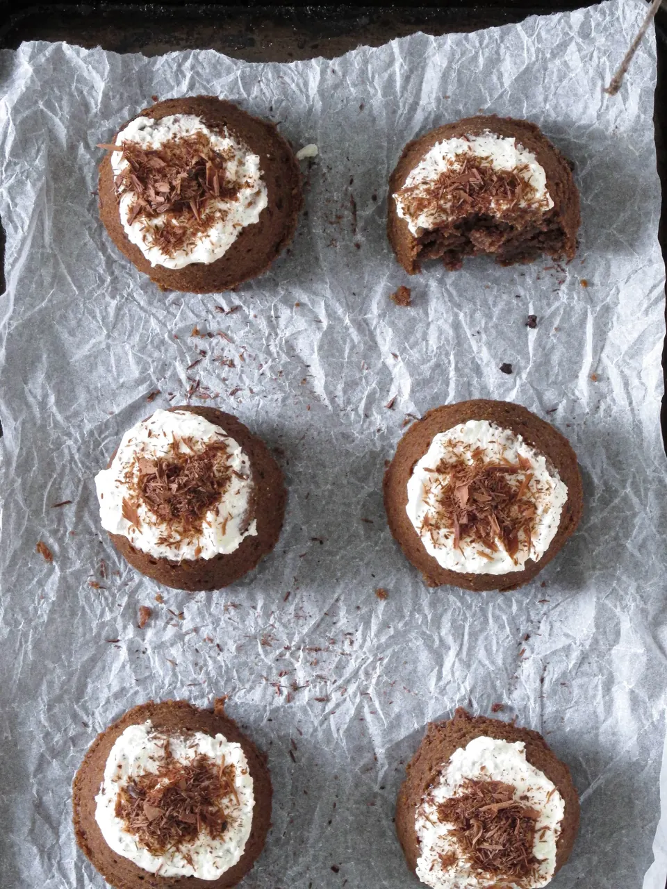 halloween chocolate pudding cakes