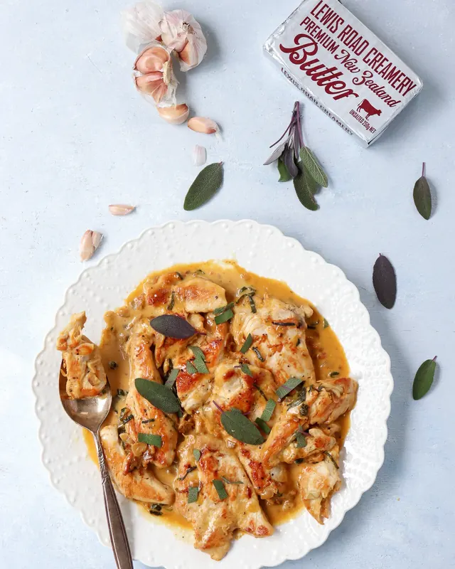 Best Creamy Garlic Sage Chicken