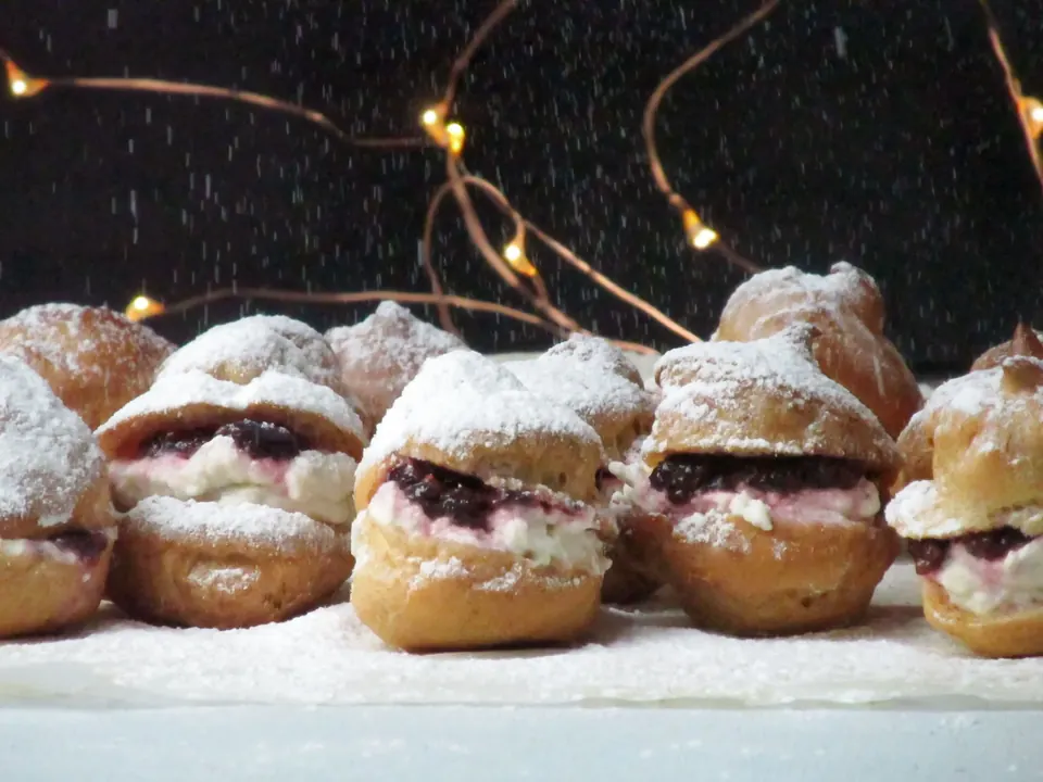 small batch cream puffs