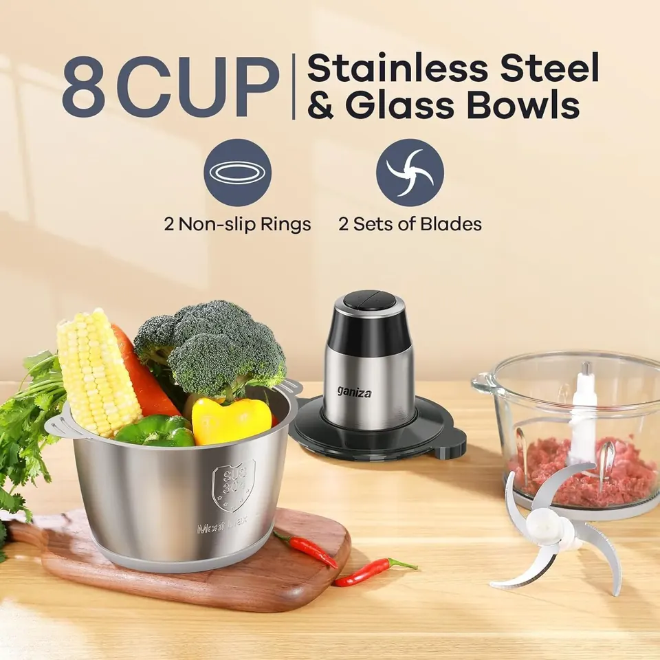 affordable stainless steel food processor