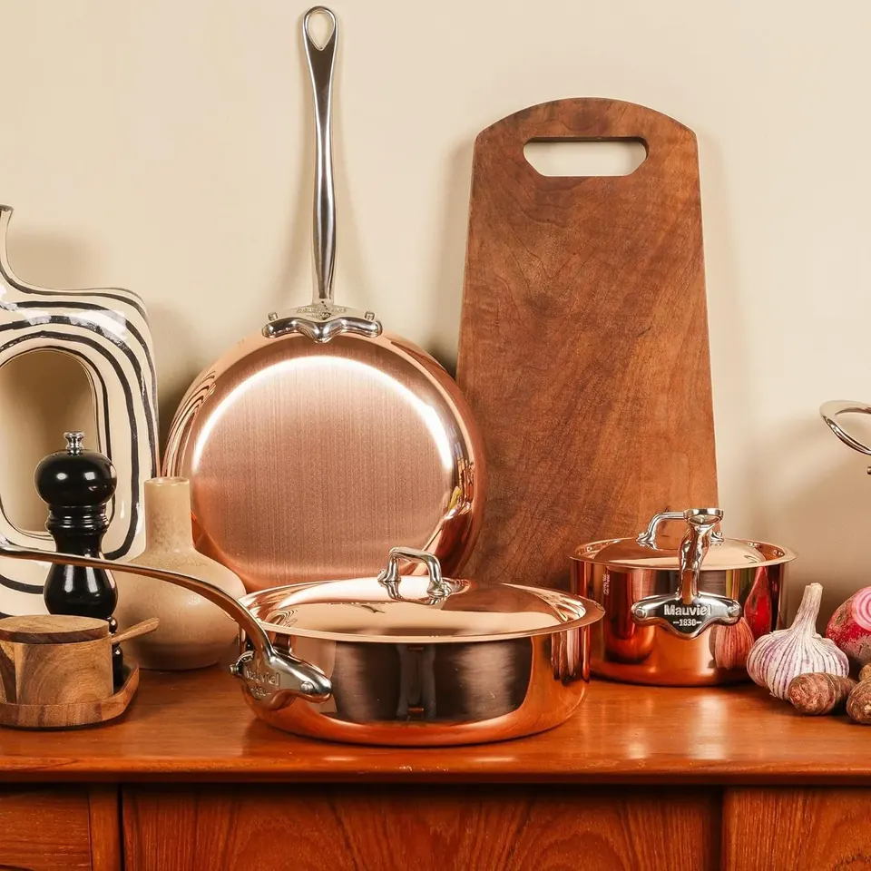 real copper cookware