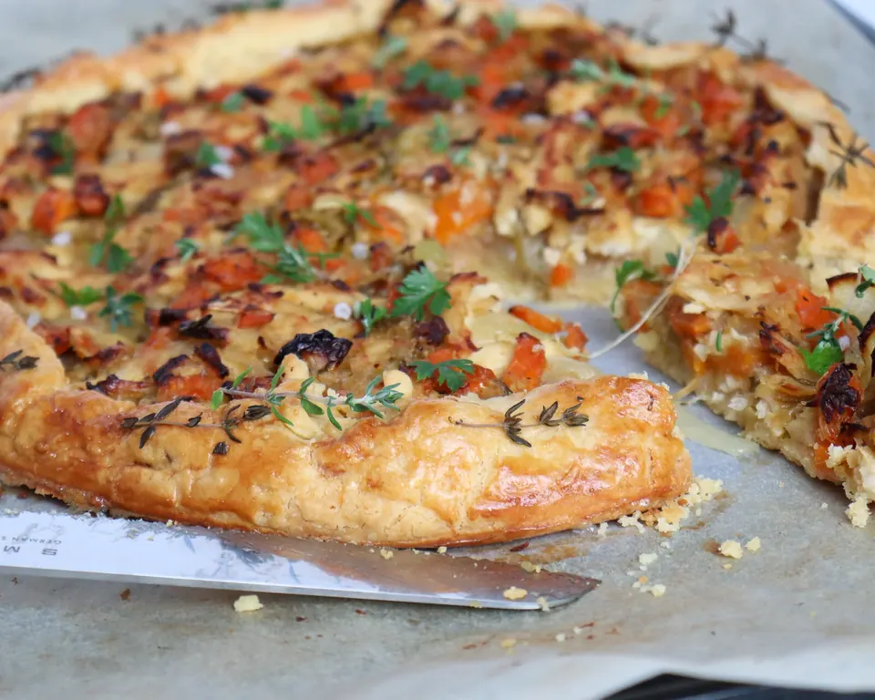 chicken soup galette pastry recipe
