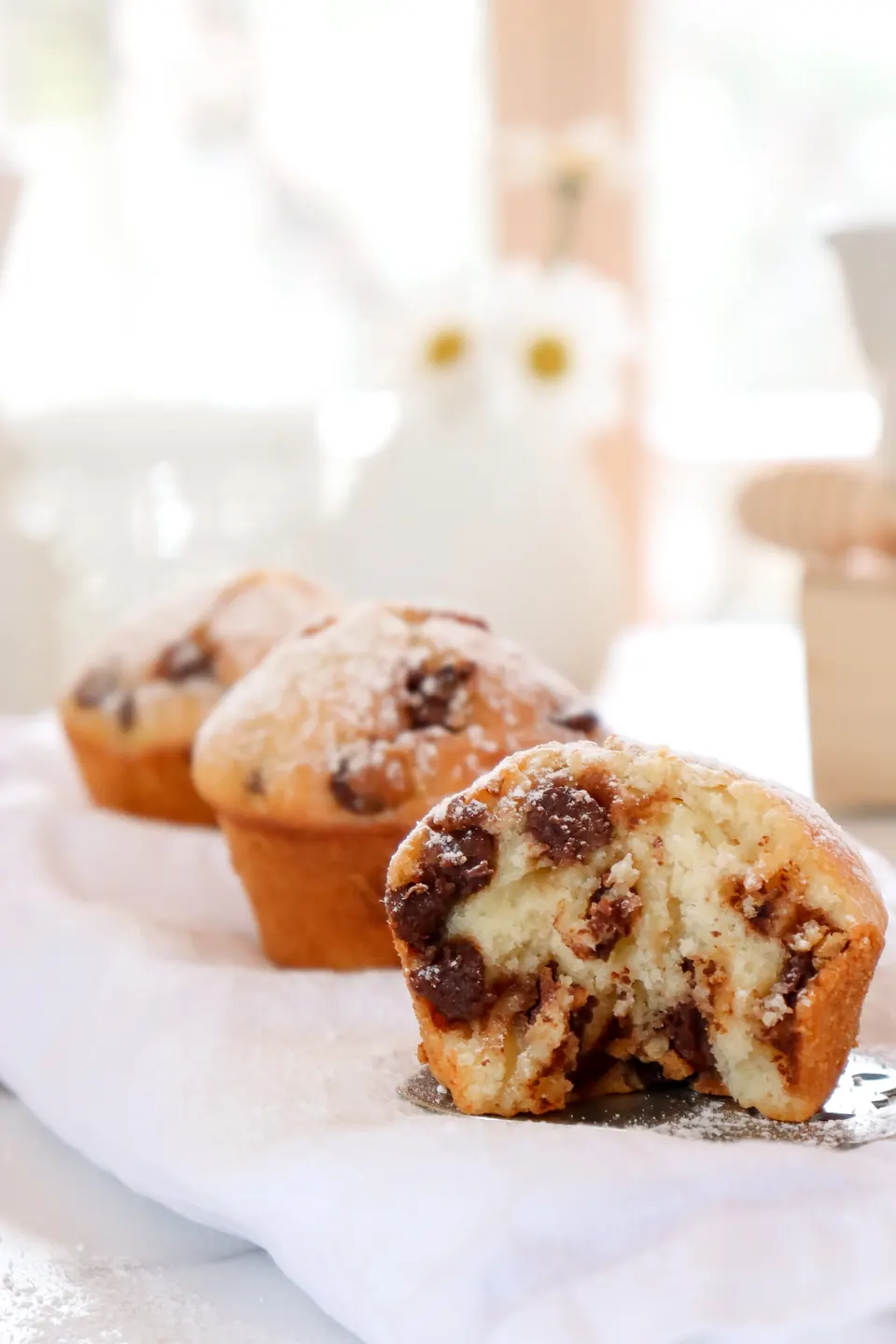 chocolate chip muffins recipe