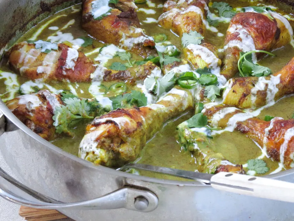 curried chicken drumsticks