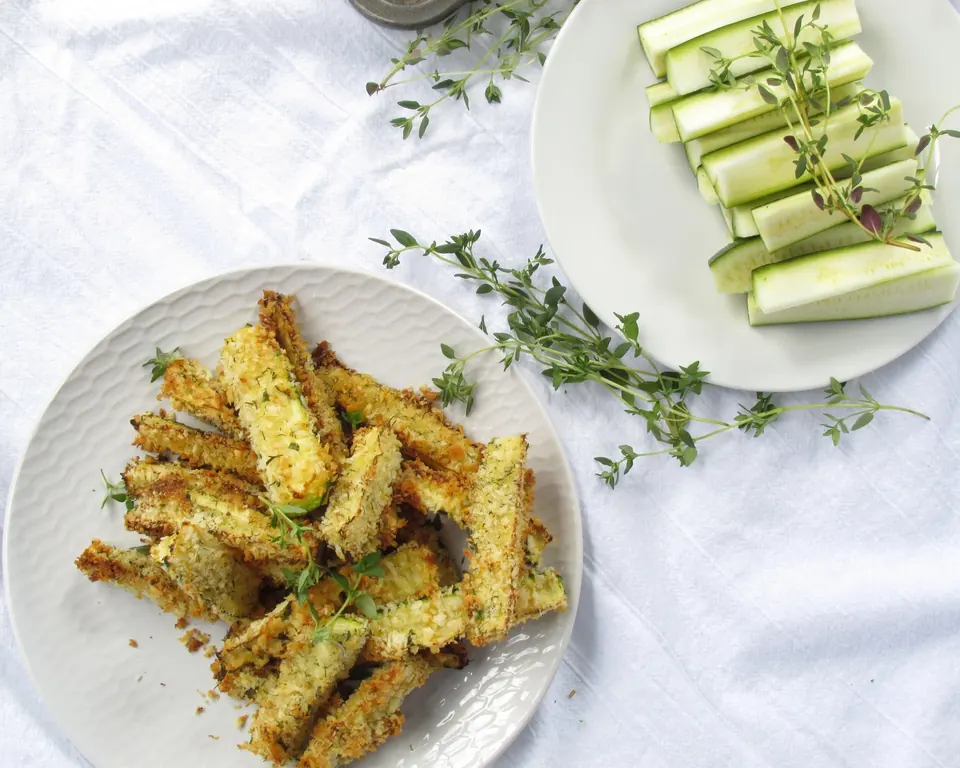 thyme zucchini fries