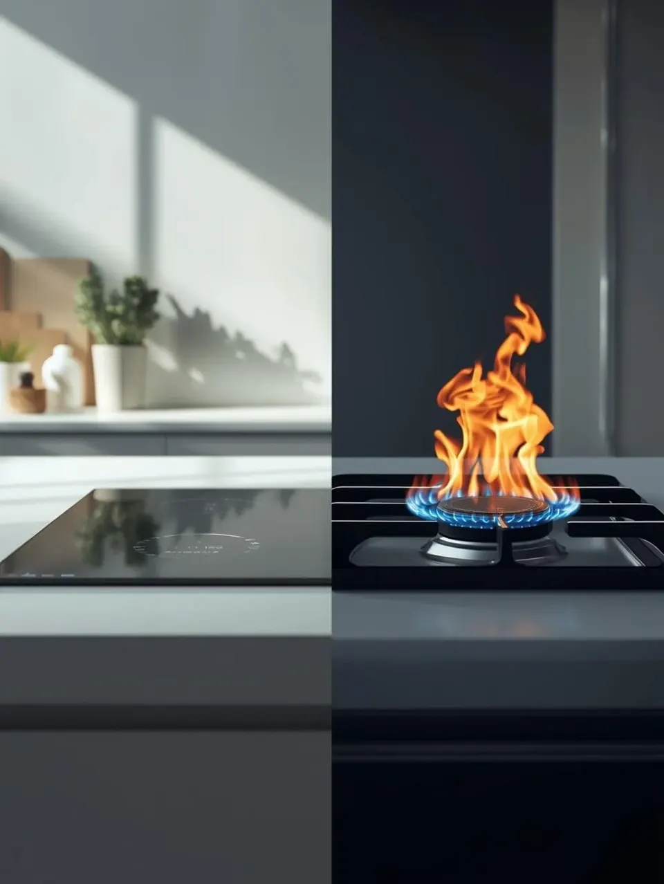 Induction vs Gas Cooking