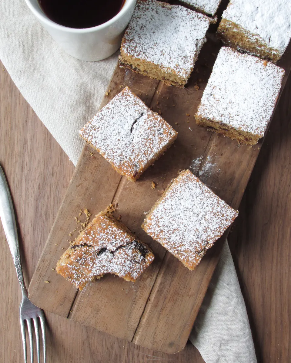 english breakfast chocolate chunk cake