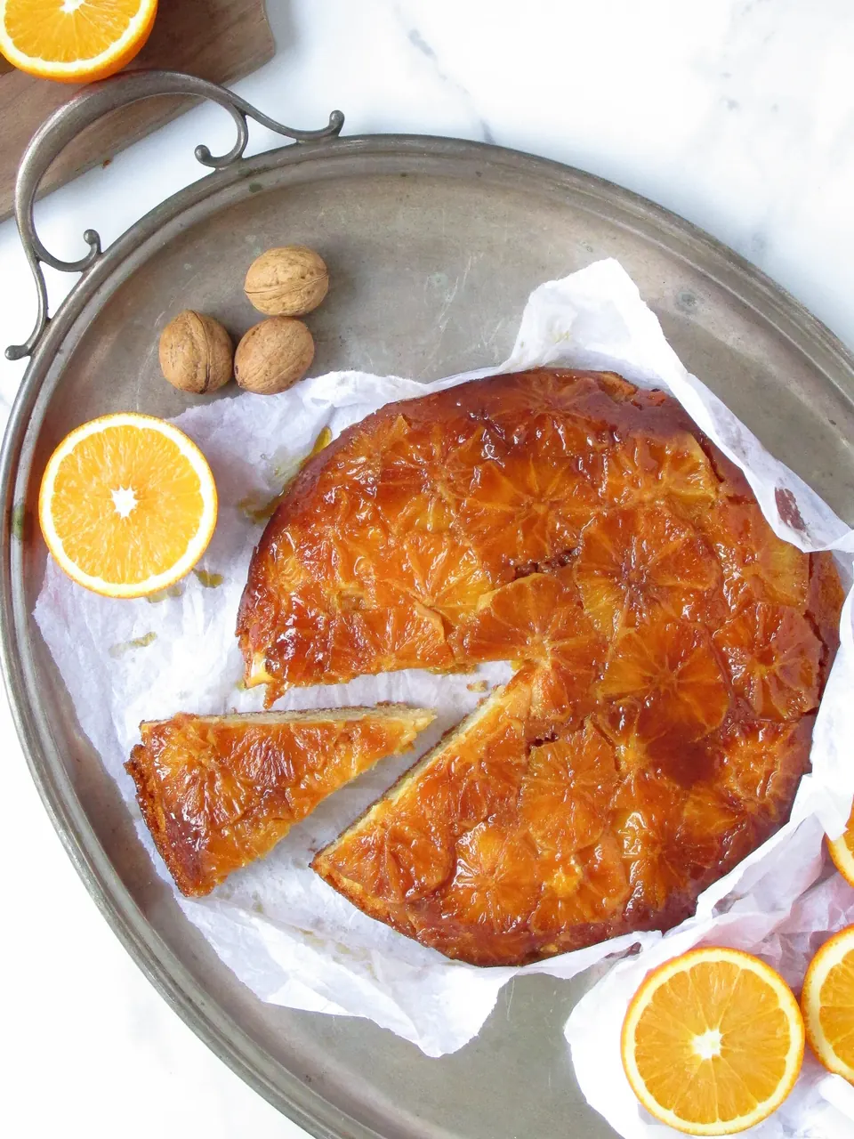 orange tarte tatin cake recipe