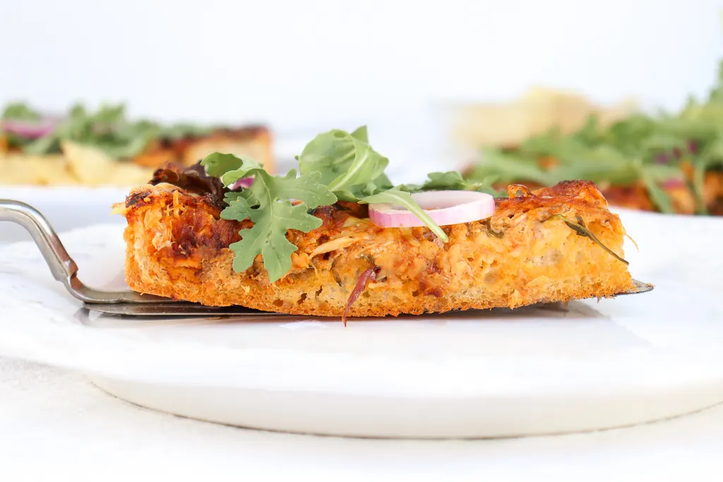 Buffalo Chicken Pizza Slab