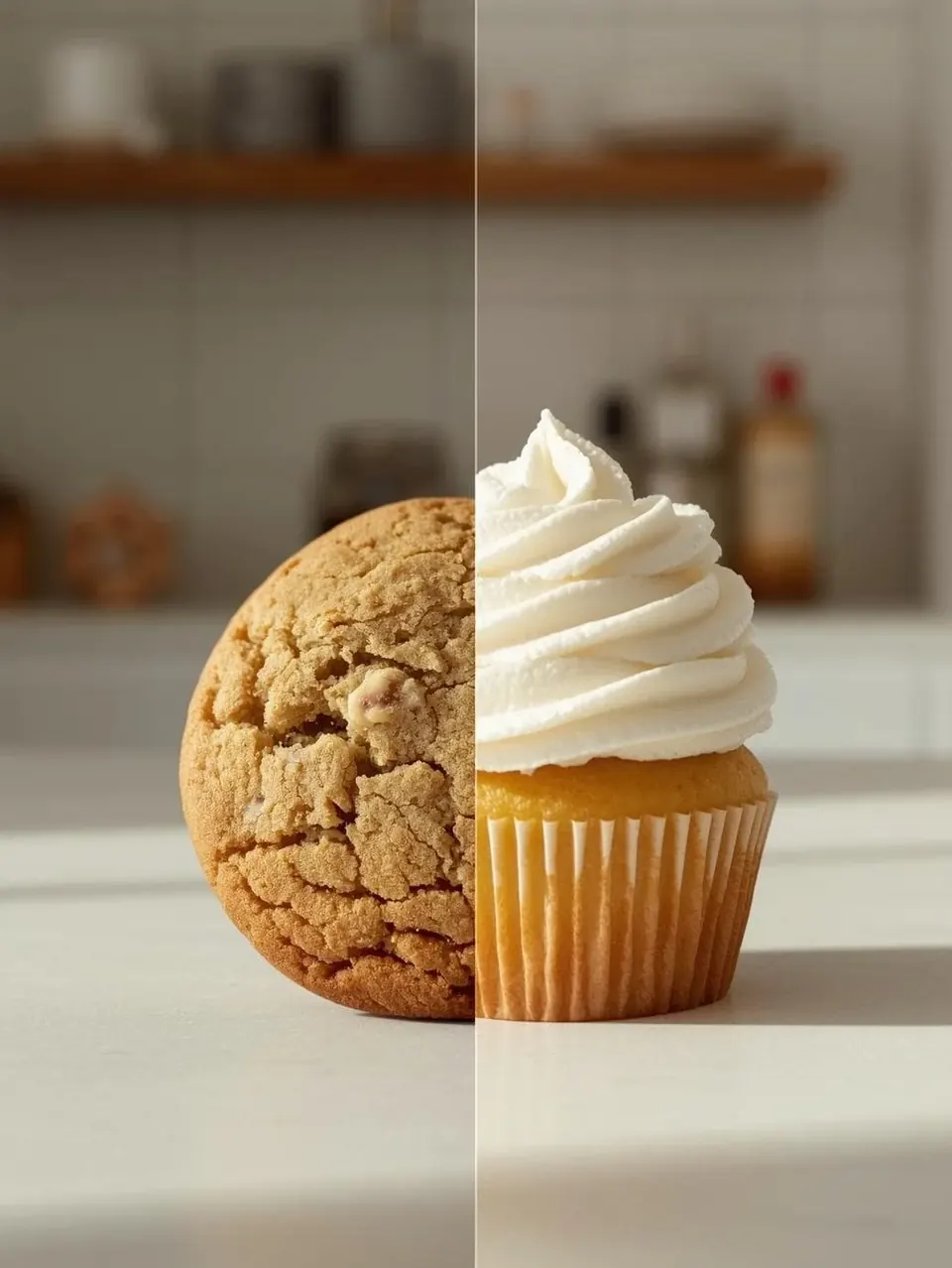 baking powder cookie vs baking soda cupcake