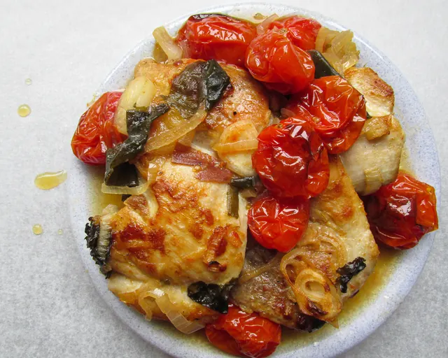Miso Tomato Chicken