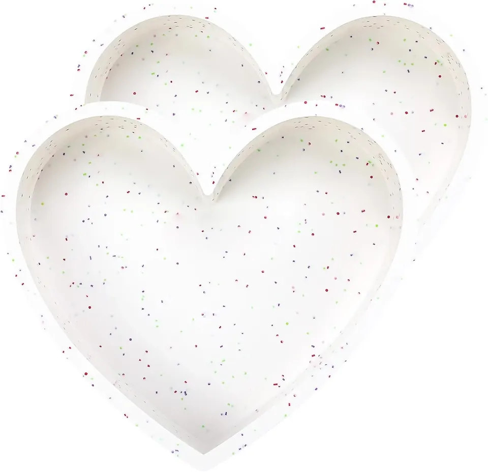 heart cake pans
