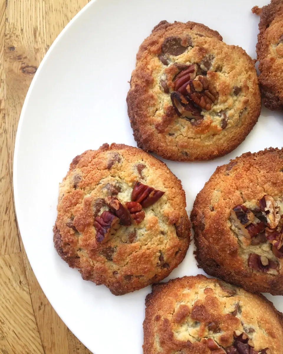 gluten free pecan chocolate chip cookies