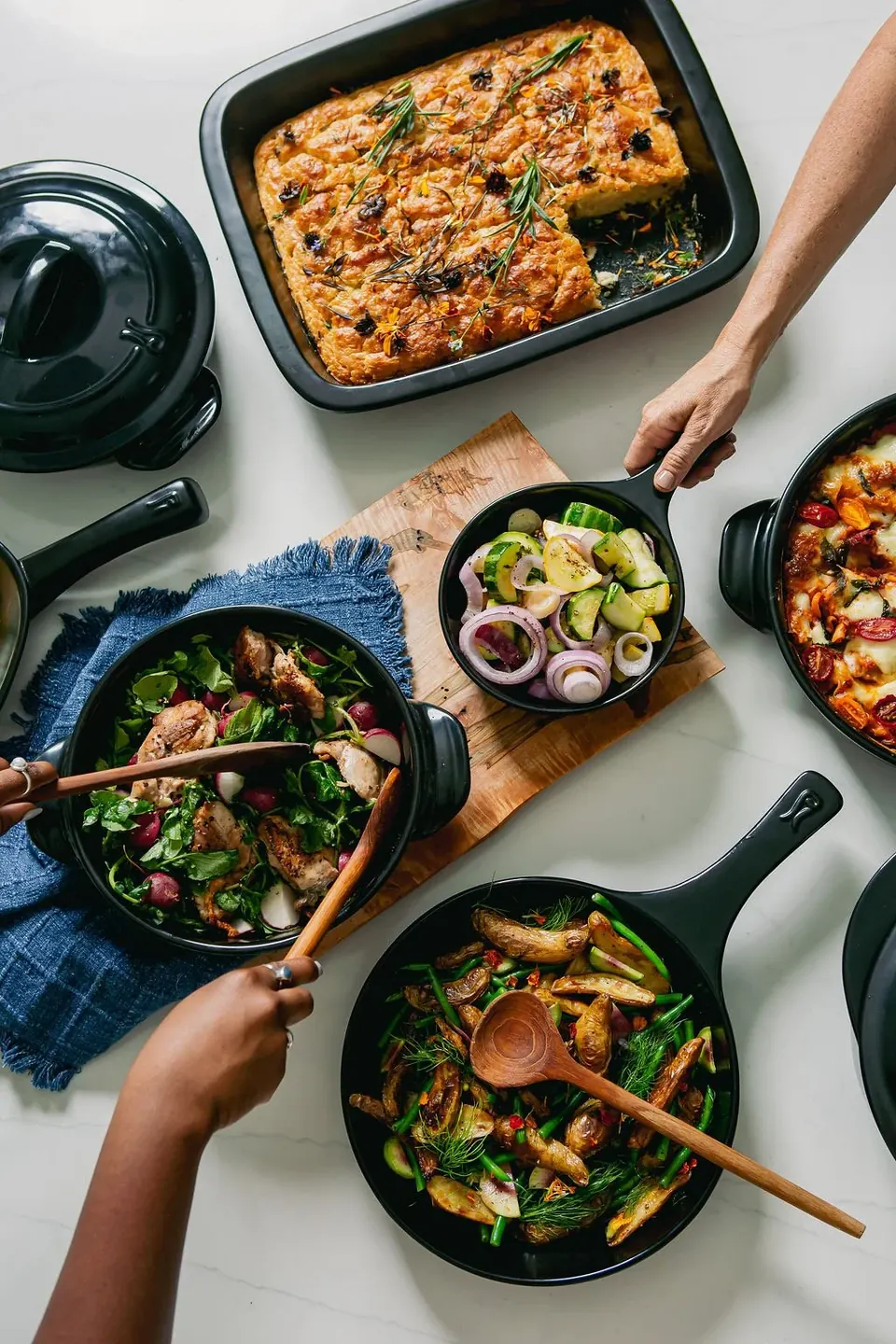 100% pure ceramic cookware