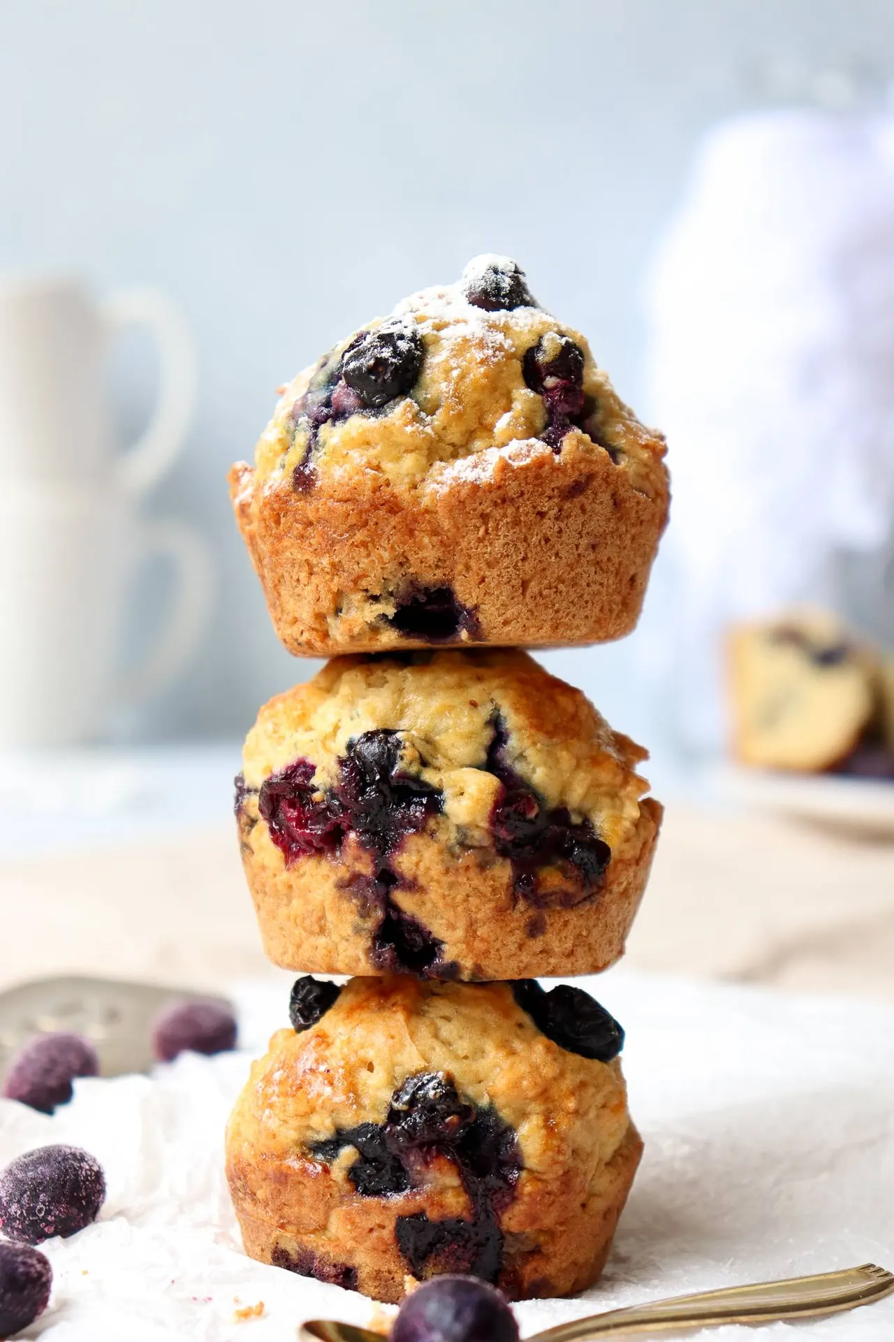 Fresh Blueberry Muffins