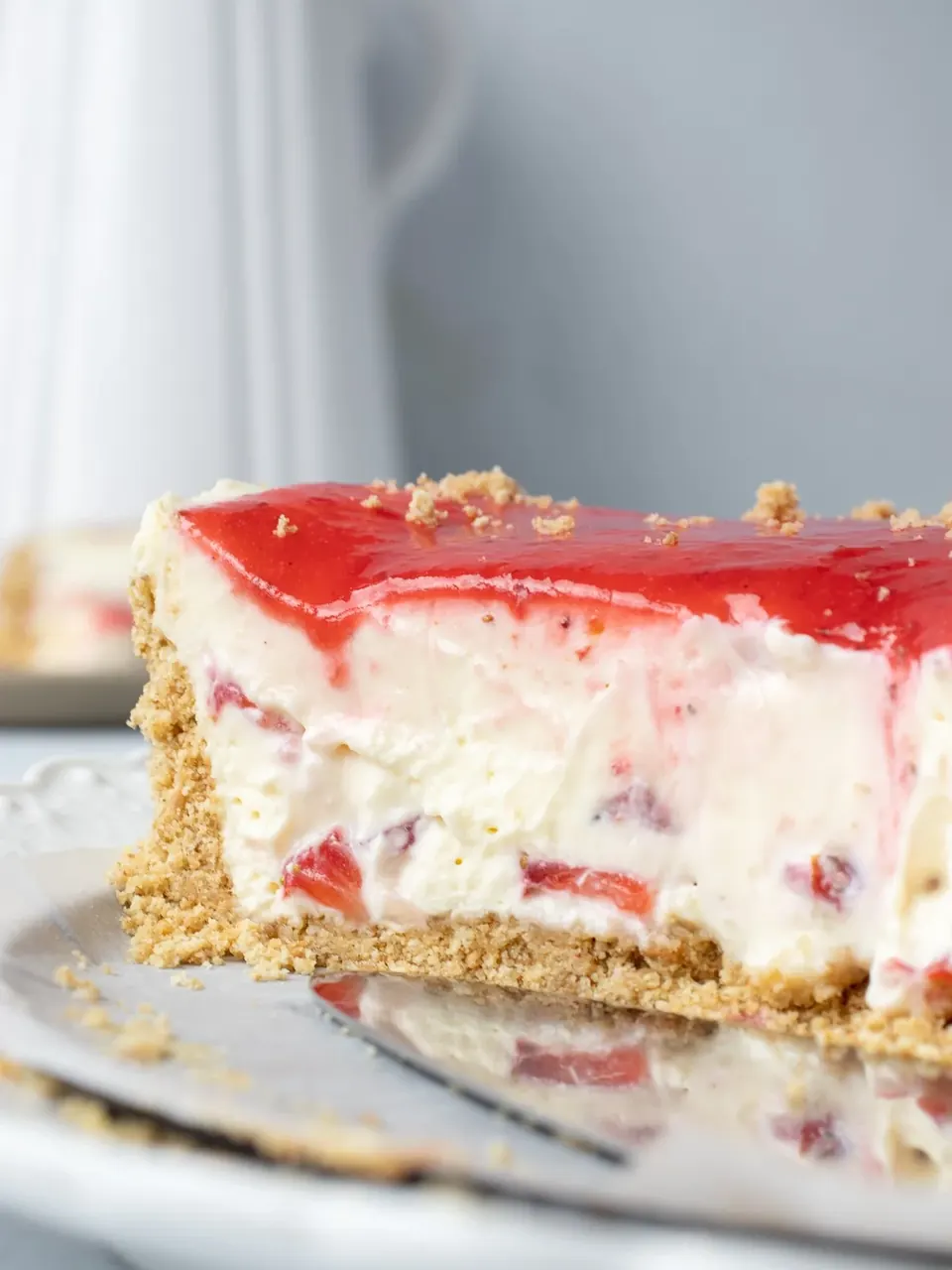 No bake strawberry cheesecake recipe