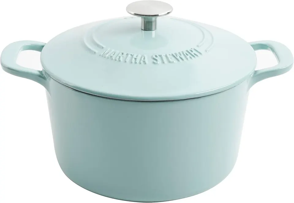 martha blue dutch oven